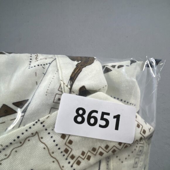 VTG High Sierra Shirt Mens XL White Hunting Long‎ Sleeve All Over Print Fall - Picture 11 of 11